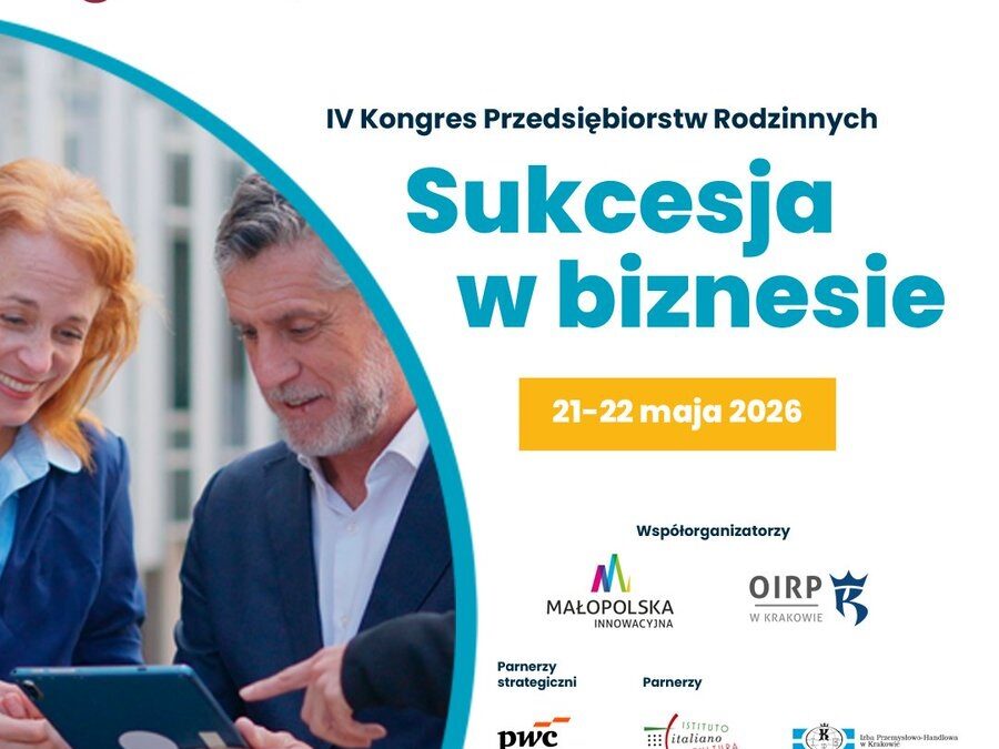 IV Kongres Przedsiębiorstw Rodzinnych „Sukcesja w&nbsp;biznesie”